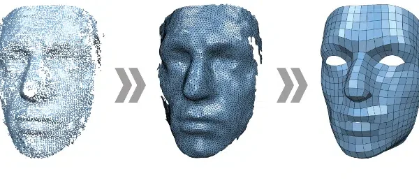 نمایی از روند فرایند پردازش تصویر