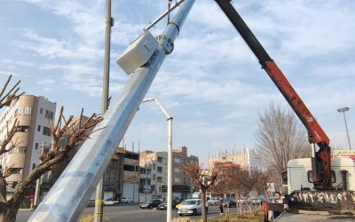 پایه منوپل چندوجهی همراه با تجهیزات