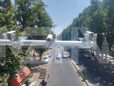 دوربین های نظارتی نصب شده در خیابان