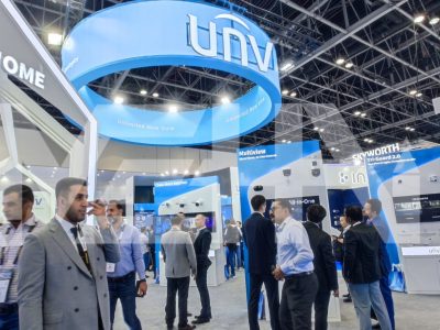 غرفه UNV در نمایشگاه INTERSEC 2024