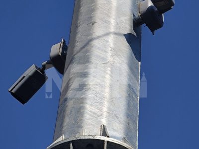 نمایی نزدیک از دکل چندوجهی تولید مهان رصد